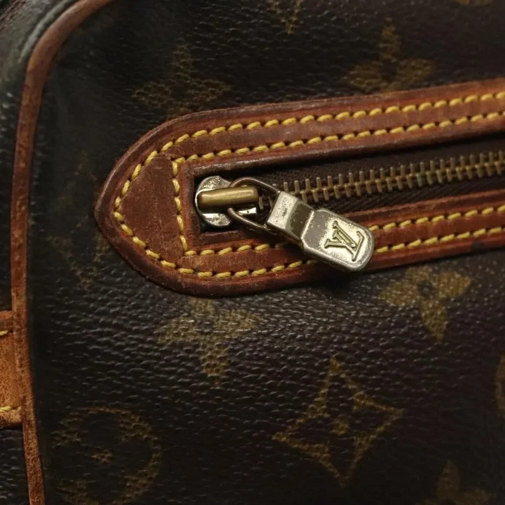 LOUIS VUITTON Monogram Marly Dragonne GM Clutch Bag LV Auth